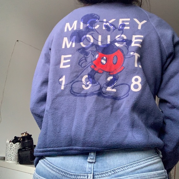 Blue, Disney Mickey Mouse sweater - Picture 2 of 3